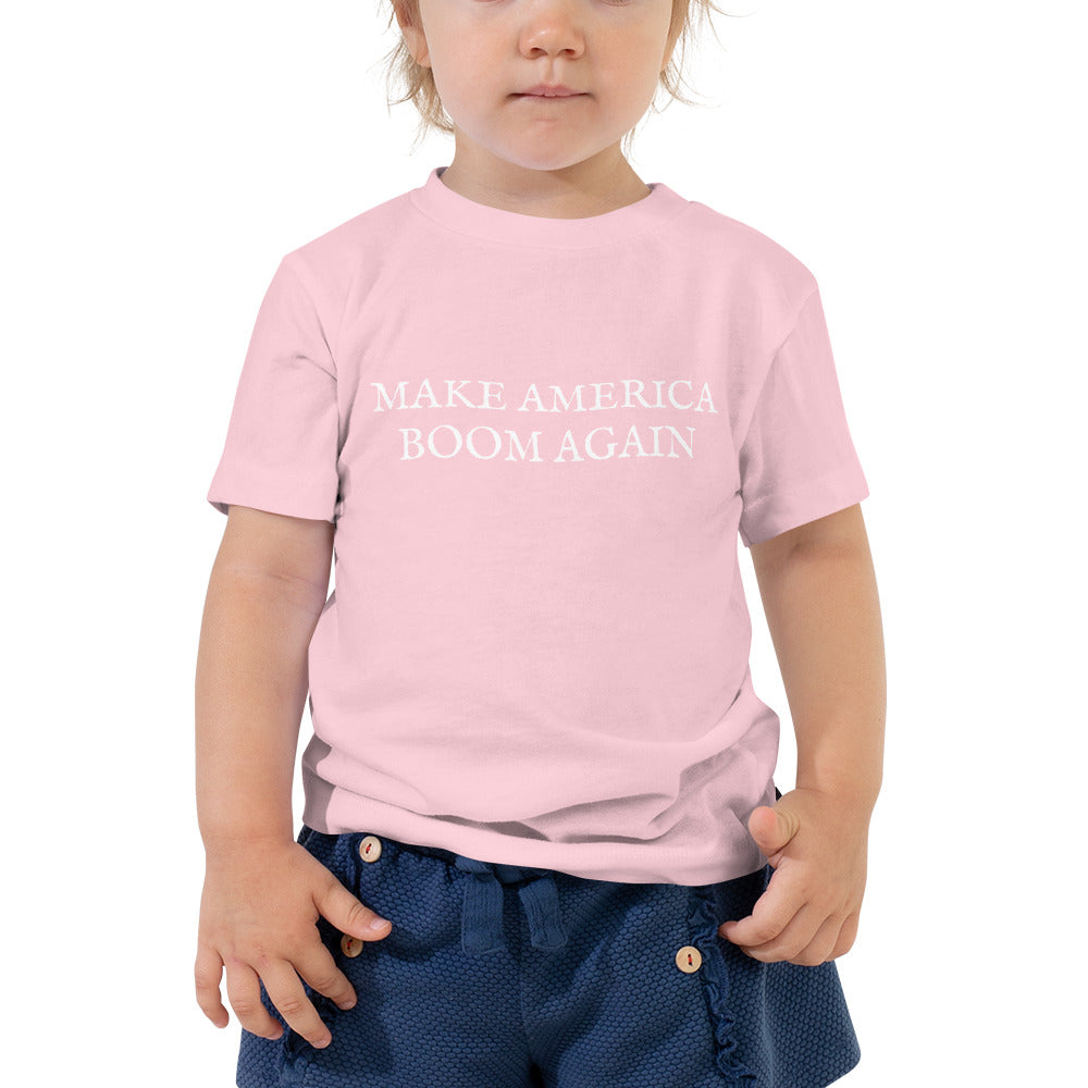 Make America Boom Again Toddler's Short Sleeve Tee