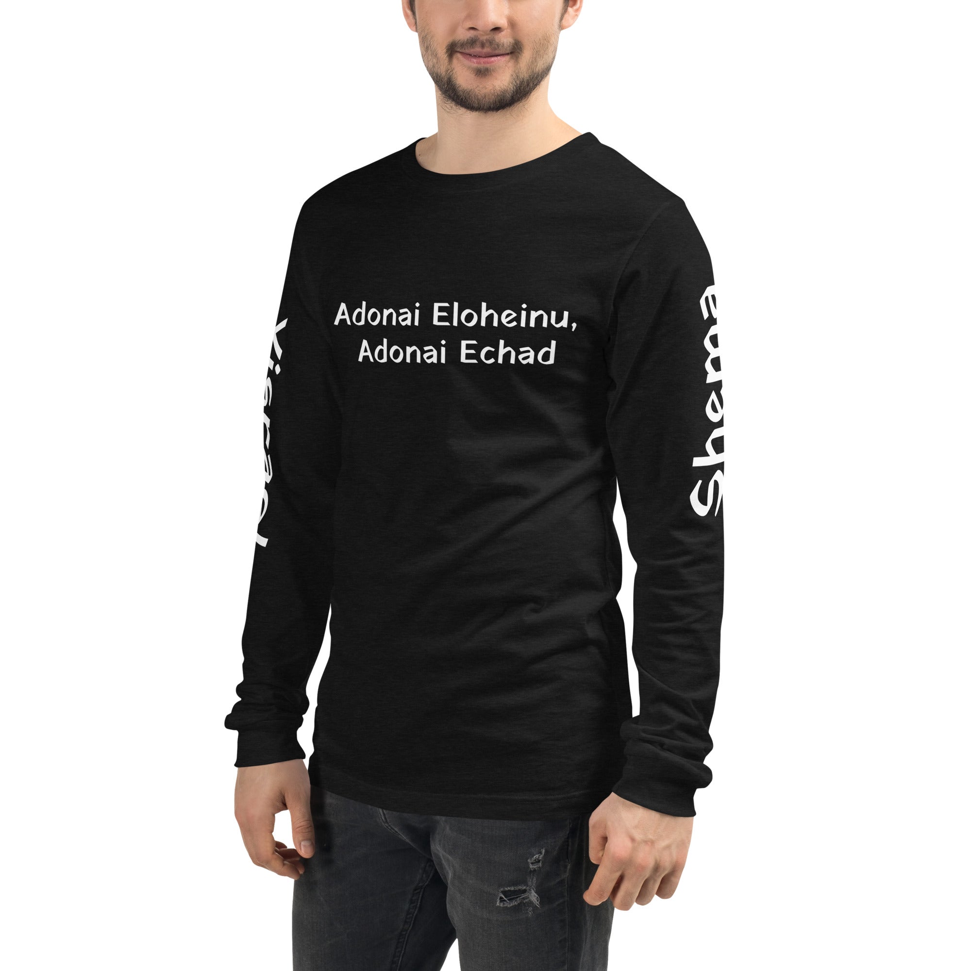 Shema Yisrael Men's Side Long Sleeve Shirt